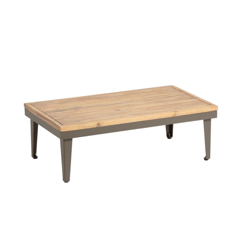  Table  basse ext rieur en bois  et m tal TABLA qualit  