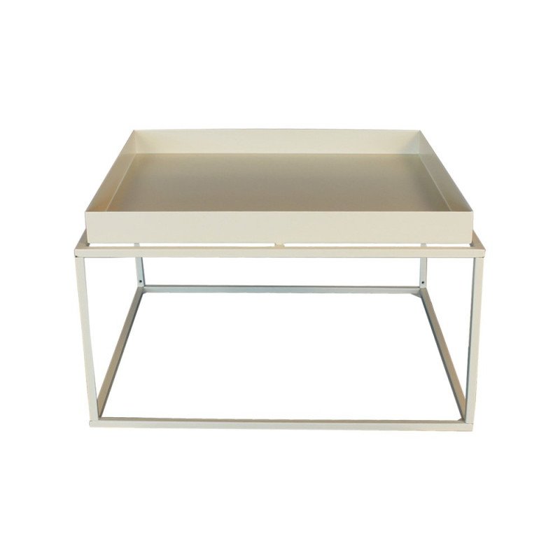 Table basse minimaliste en métal SYLVIE