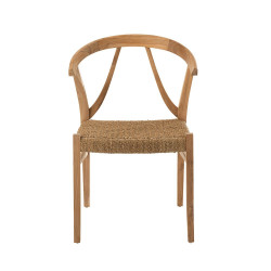 Chaise en bois clair style nordique LOJIME