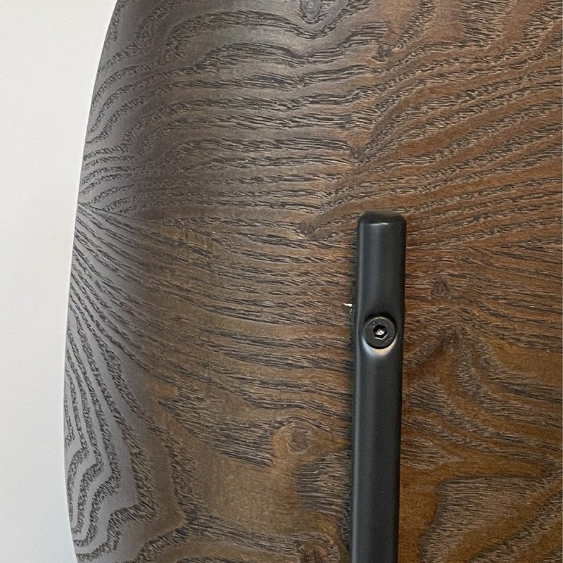 Chaise design scandinave wallnut-KARMA