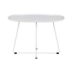 Table basse large exterieur blanche SIHO