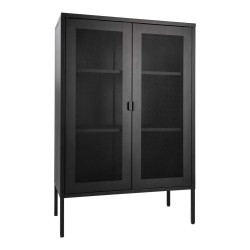 Armoire vitrée scandinave-HELOISA