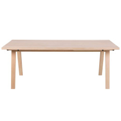Table à manger en bois 200x96cm LINA