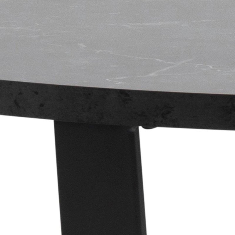 Table à manger ronde en marbre 110cm AMBLINE