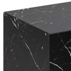 Set de 2 tables gigognes cube effet marbre DICY