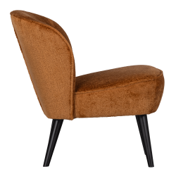 Fauteuil crapaud velours ELLA