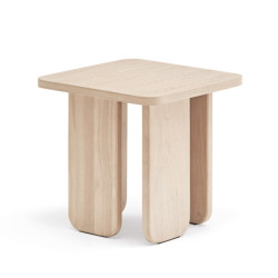 Table d'appoint carré en bois ARQ