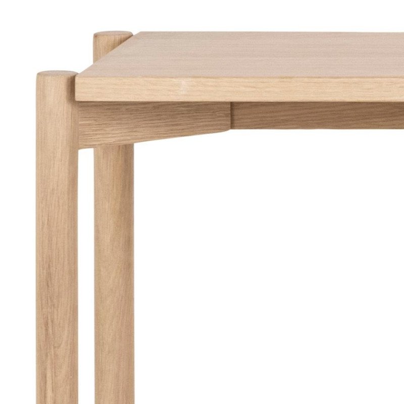 Etagère basse moderne en bois de chêne AMBON