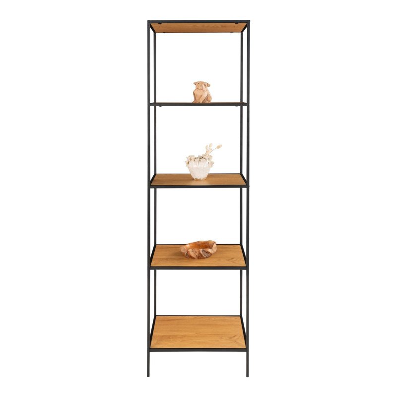 Etagère 5 tablettes en métal et bois 170cm GIVAUDE