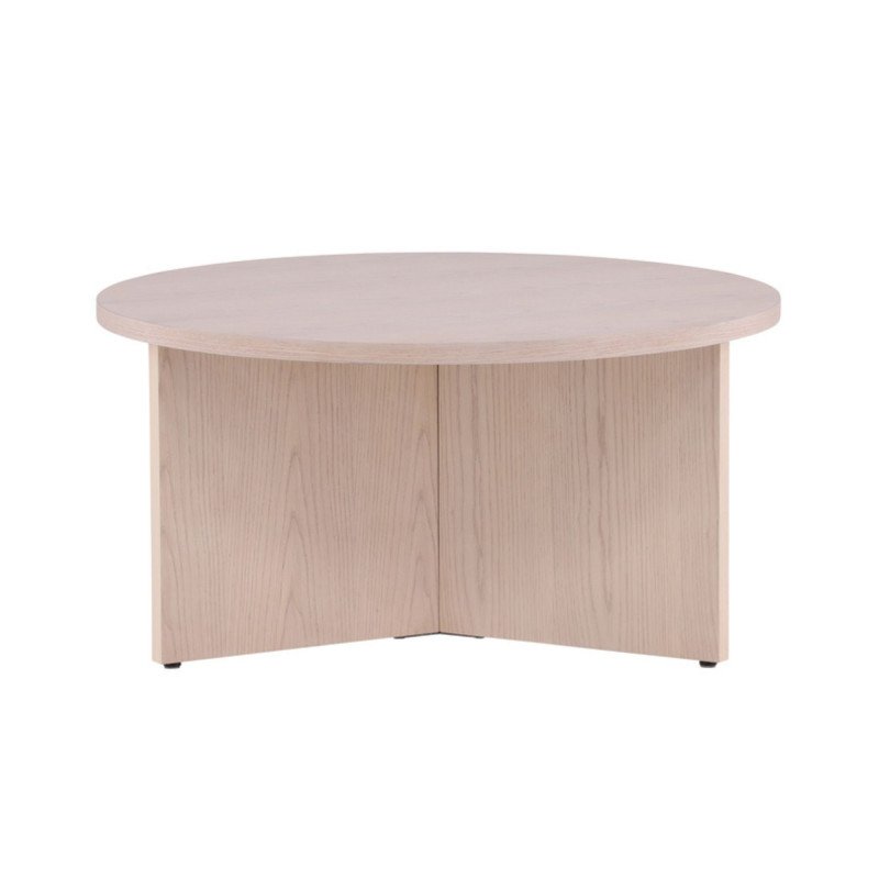 Table basse ronde en bois 65cm IKY