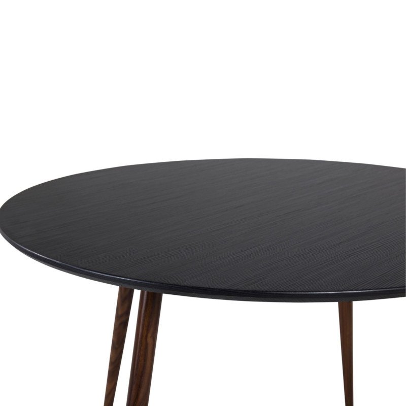 Table à manger ronde en bois et métal 100cm PALTA