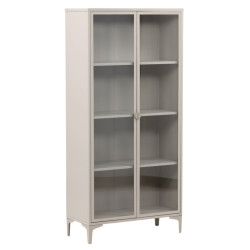 Armoire avec portes vitrées en métal 190cm DIDI