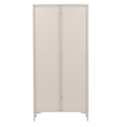 Armoire avec portes vitrées en métal 190cm DIDI