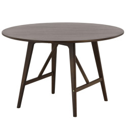 Table à manger ronde en bois 100cm MACIA