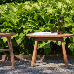 Table basse extérieur en bois de teck CATERIA