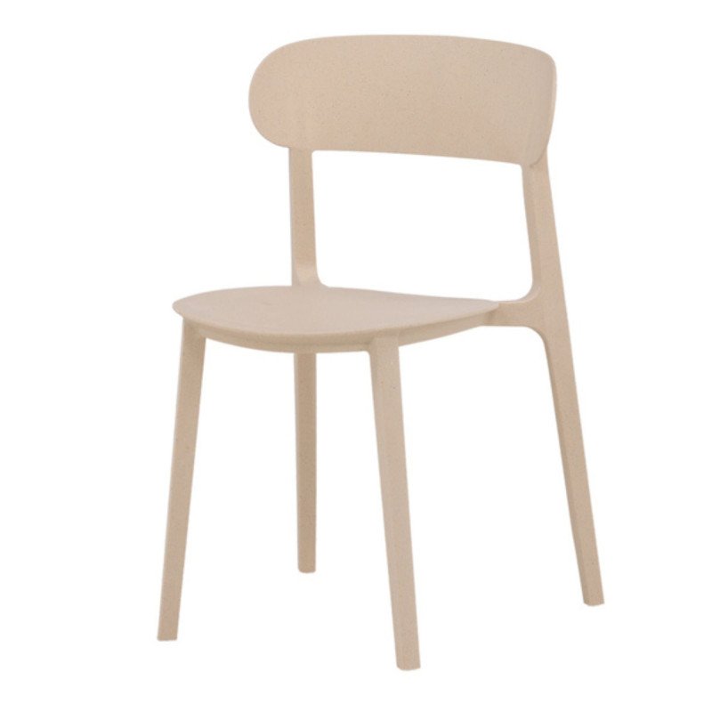 Lot de 4 chaises moderne en plastique durable RIGA