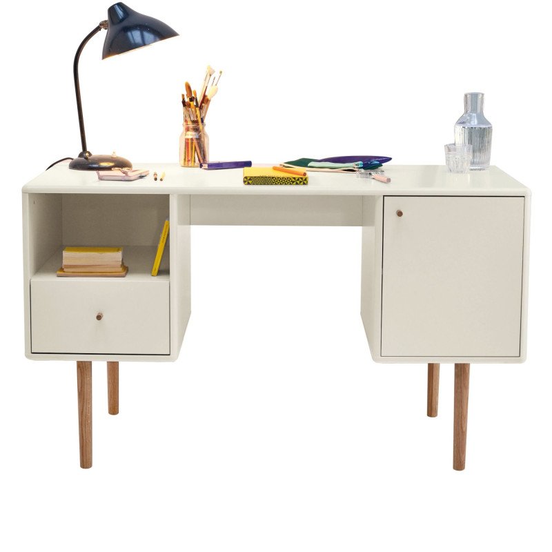 Bureau moderne en bois avec rangements MARCEAU