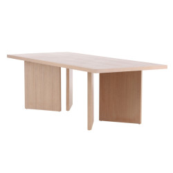 Grande table à manger design en bois 240cm XIA