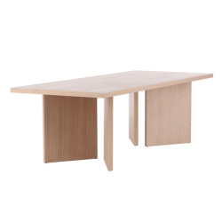 Grande table à manger design en bois 240cm XIA