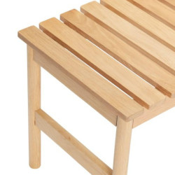 Banc classique en bois 122cm HUDSON