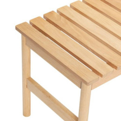 Banc classique en bois 70cm HUDSON