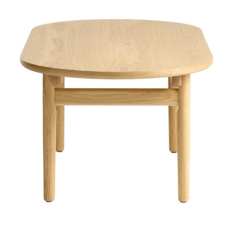 Table basse 70x130 cm en bois de couleur naturel DIALLO