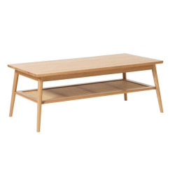 Table basse en bois 60x120 cm CARDON