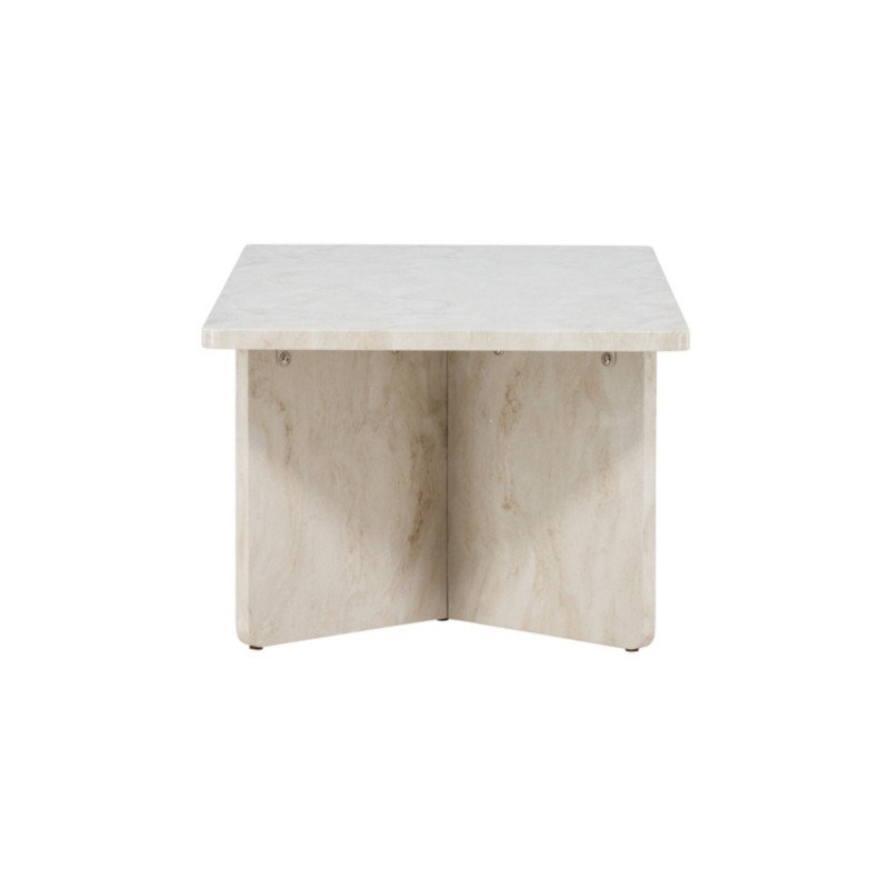 Table basse effet marbre ALESO