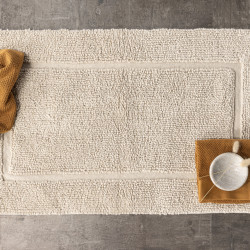 Tapis de bain beige 50X80 CM WILLOS