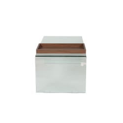 table basse en verre TALYA