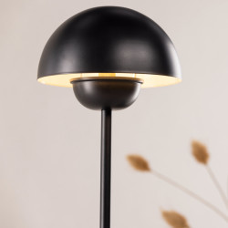 Lampe en métal noir LIKYO