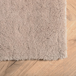 Tapis en tissu beige 240x170 cm LUNYA