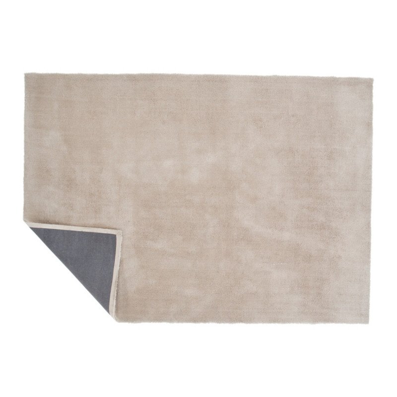 Tapis en tissu beige 240x170 cm LUNYA