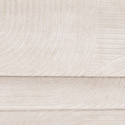 Tapis avec forme géométrique blanc 230x160cm VIMTA