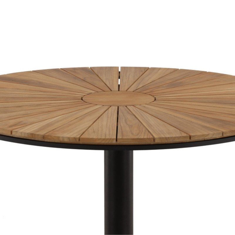 Table d'extérieur en bois et métal COFY