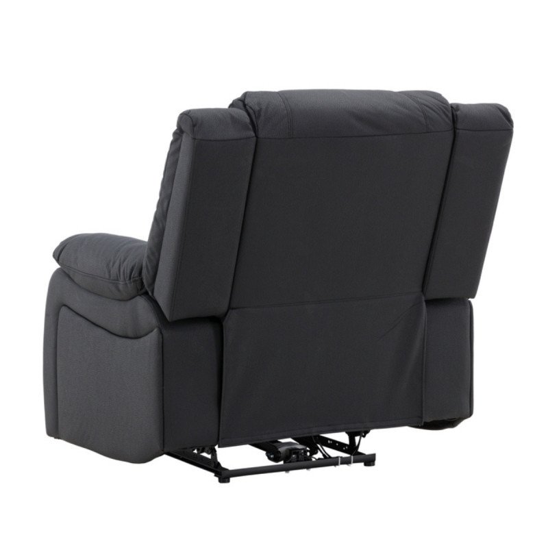 Fauteuil relax noir SINGA