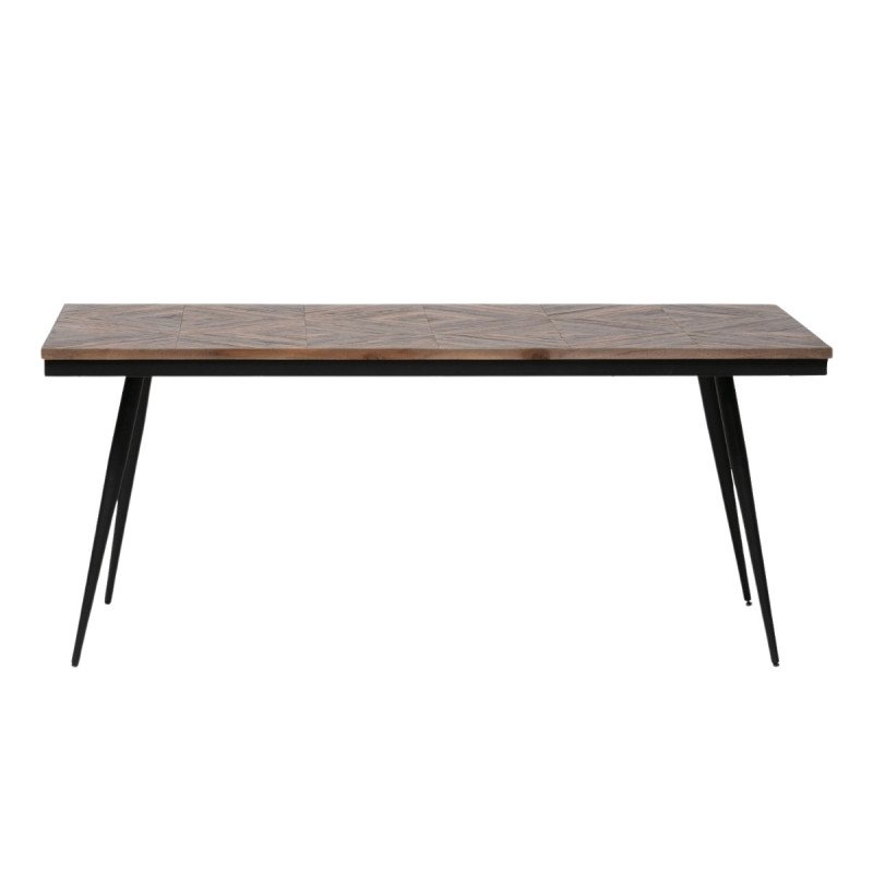 Table design teck massif 180x90cm marque BePureHome - Meilleure ventes