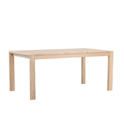 Table à manger moderne en bois extensible SLIDY