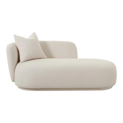 Fauteuil lounge en tissu MYKIA