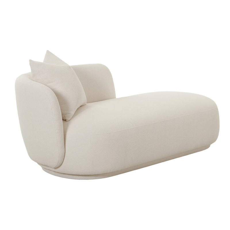 Fauteuil lounge en tissu MYKIA