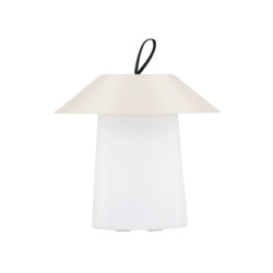 Lampe d'extérieur moderne LYMPA - Gris foncé, Beige