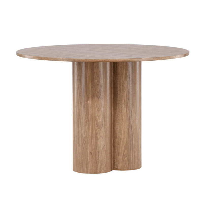 Table à manger ronde en bois design OLY