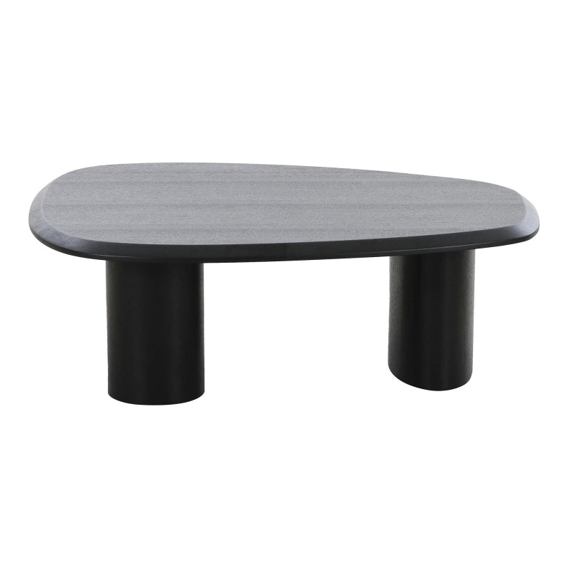 Table basse contemporaine en bois noir MOLLYNE