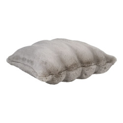 Coussin 45cm en fourrure artificielle BRADFORD - Confort et Cosy