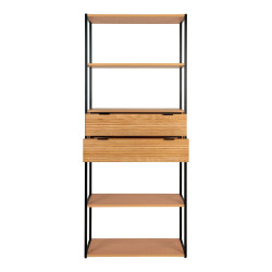 Etagère 200x84cm en bois BANGOR - Rangement