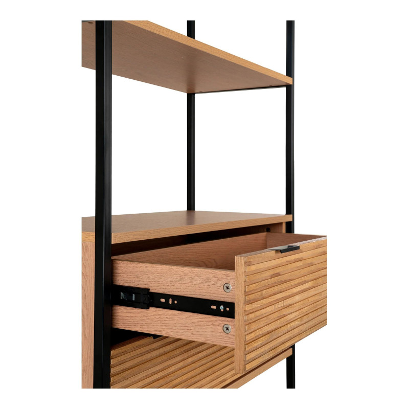 Etagère 200x84cm en bois BANGOR - Rangement