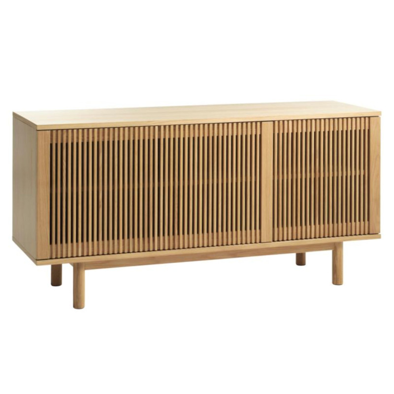 Buffet moderne en bois de chêne BERTIO - Rangement