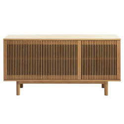 Buffet moderne en bois de chêne BERTIO - Rangement