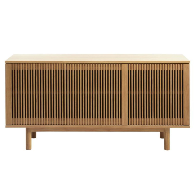 Buffet moderne en bois de chêne BERTIO - Rangement