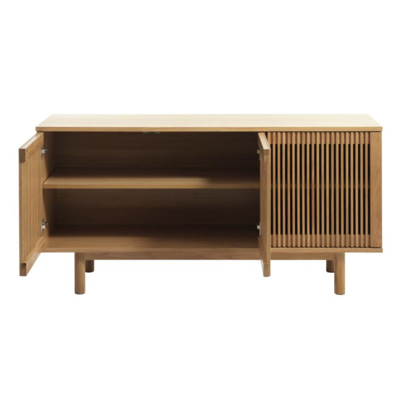 Buffet moderne en bois de chêne BERTIO - Rangement